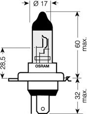 крушка за фарове и халогени osram 64193cbi-02b