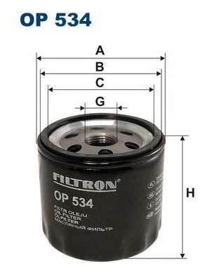 маслен филтър filtron op534