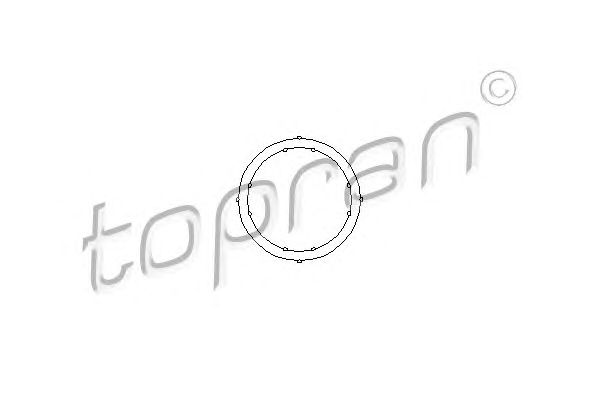 Уплътнение, фланец на охладителната течност TOPRAN