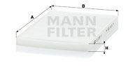 снимка 1 на Филтър купе (поленов филтър) MANN-FILTER CU 2951/1