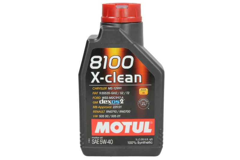 снимка на Двигателно масло MOTUL 8100 X-CLEAN 5W40 C3 1L