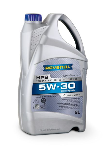 снимка на Двигателно масло RAVENOL RAV HPS SAE 5W30 5L
