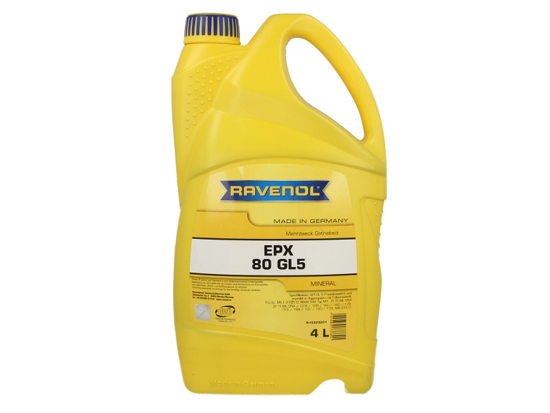 снимка на Диференциално масло RAVENOL RAV EPX SAE 80 GL-5 4L